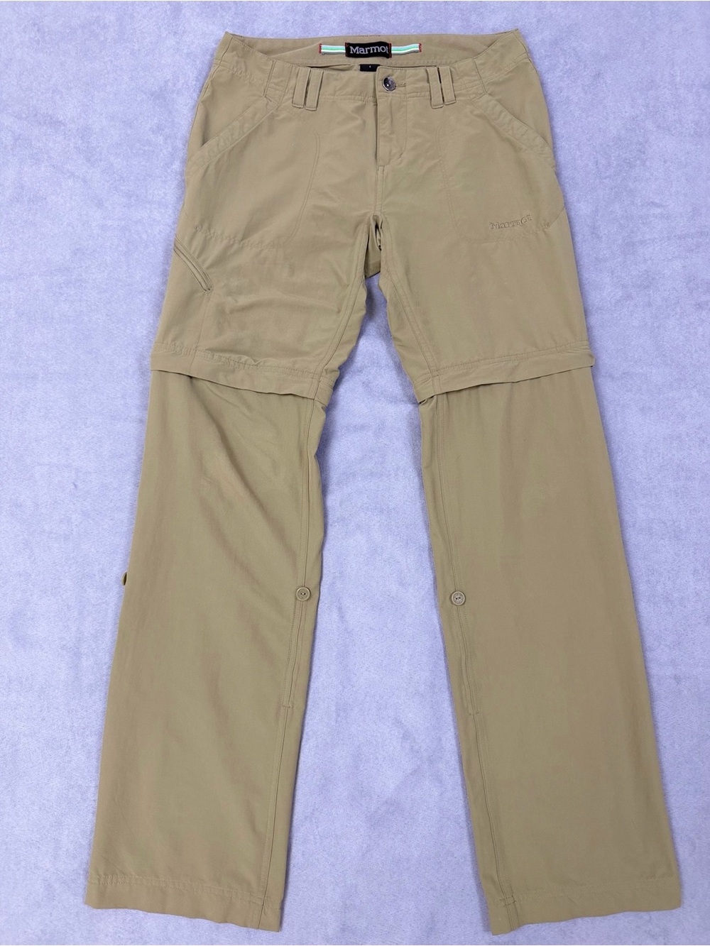 Marmot Women's Tan Convertible  Hiking Pants